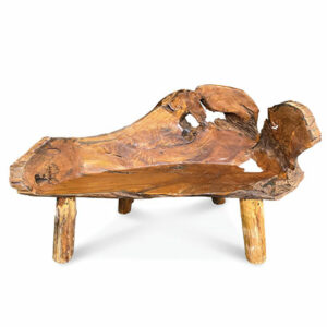 Teak Root Bench - Large