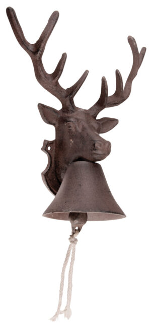 Hand Cast Iron Stag Door Bell