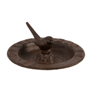 Sundial Bird Bath - Hand Cast Iron